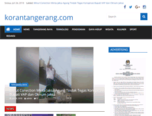 Tablet Screenshot of korantangerang.com